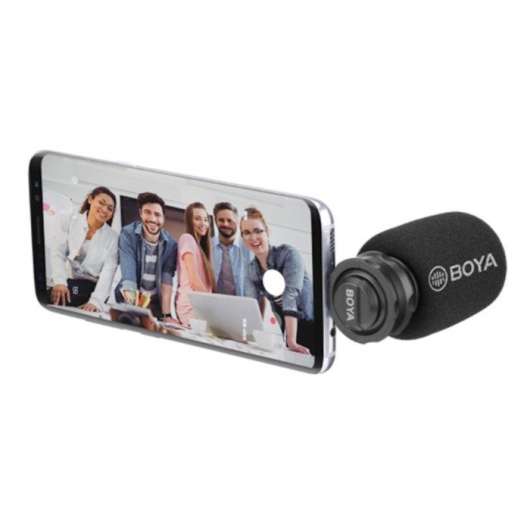 Boya BY-DM100 Videomikrofon för mobiler med USB-C