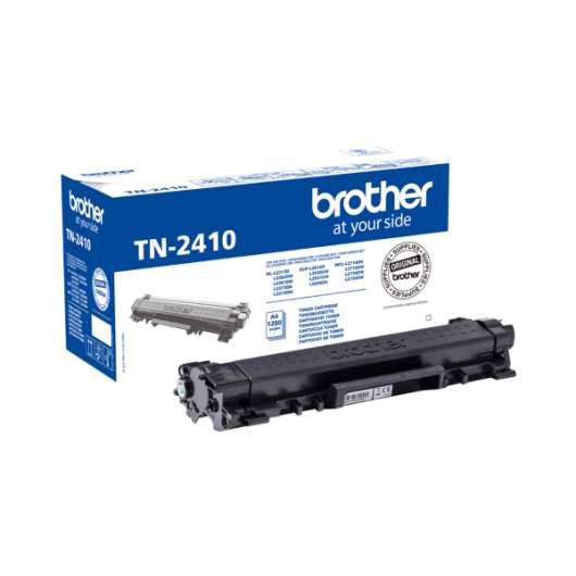 Brother TN-2410 Toner Svart - 1200 sidor