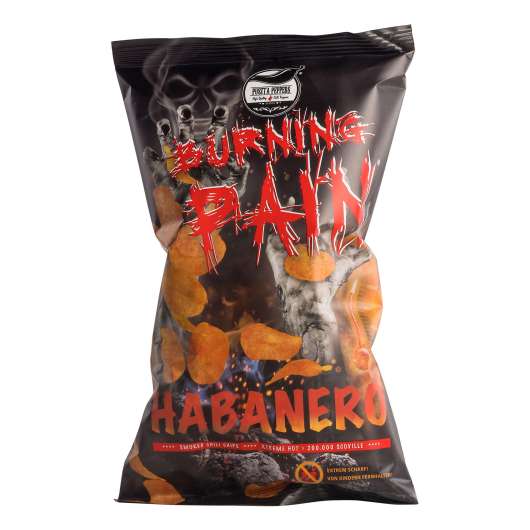 Burning Pain Habanero Chips - 80 gram