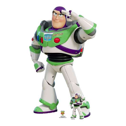Buzz Lightyear Toy Story 4 Kartongfigur