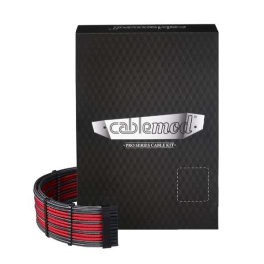CableMod PRO ModMesh C-Series RMi RMx Cable Kit - carbon/red