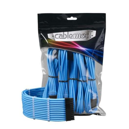 CableMod PRO ModMesh Cable Extension Kit - ljusblå
