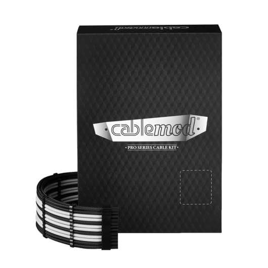 CableMod RT-Series Pro ModMesh 12VHPWR Dual Cable Kit for ASUS/Seasonic - Black/White