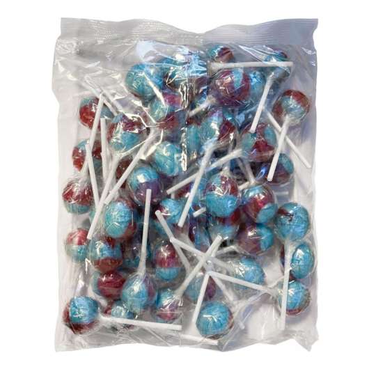 Candy Pop Fizzy Blå Klubbor - 860 gram