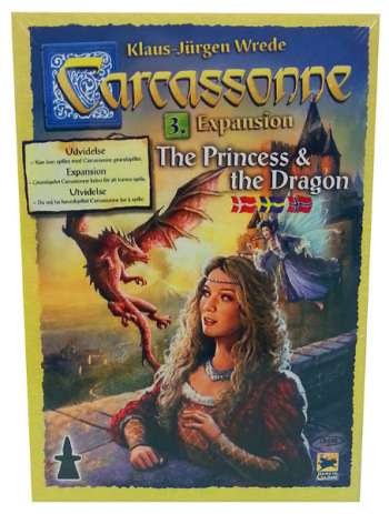 Carcassonne - Expansion 3: The Princess & The Dragon (Nordic)