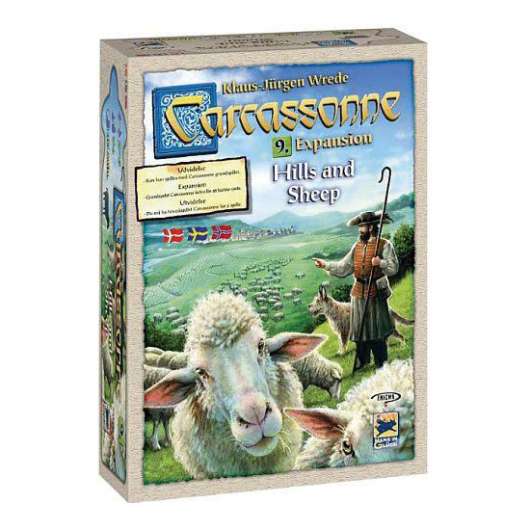 Carcassonne - Expansion 9: Hills & Sheep (Nordic)
