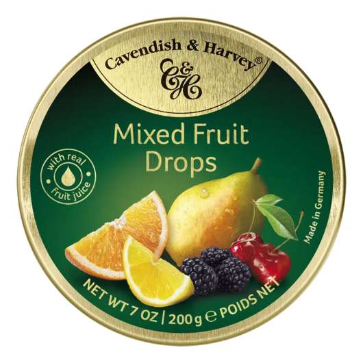 Cavendish Mixed Fruitdrops - 200 gram