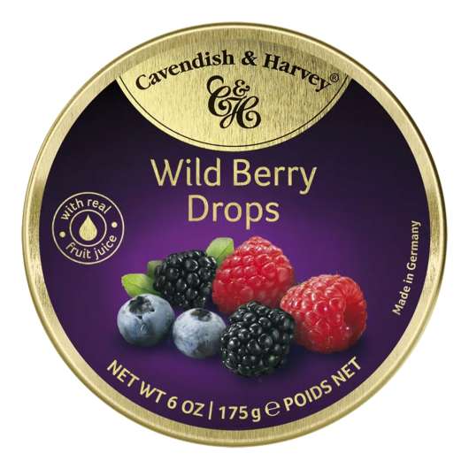 Cavendish Wildberrydrops - 200 gram