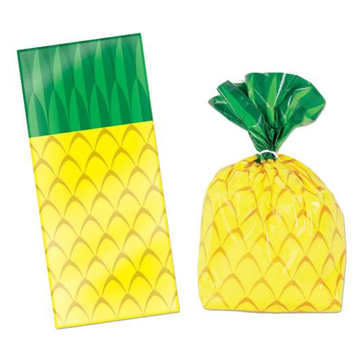 Cellofanpåsar Ananas - 25-pack