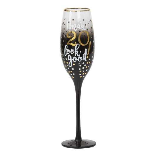 Champagneglas 20 Stars