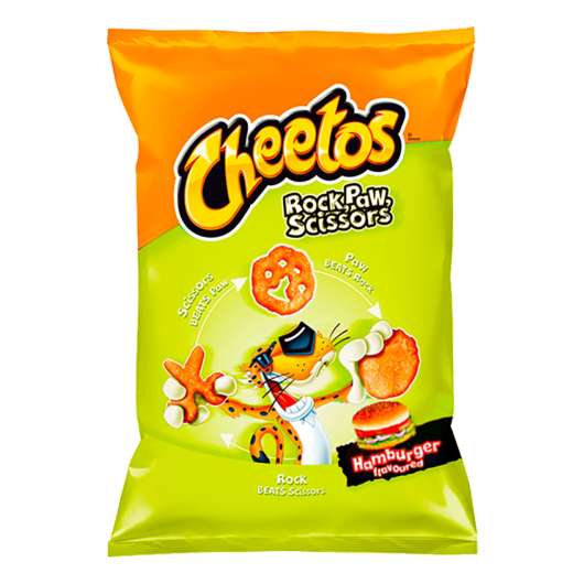 Cheetos Rock Paw Scissors Hamburger - 145 gram