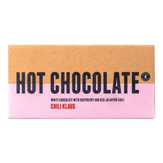 Chili Klaus Hot Chocolate Hallon & Jalapeno - 60 gram