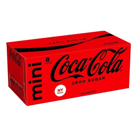 Coca-Cola Zero Mini - 8-pack
