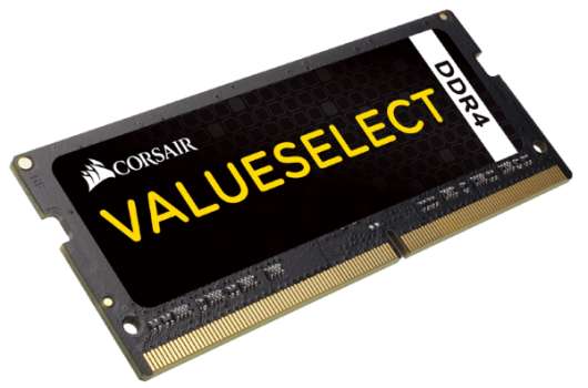 Corsair Value Select 16GB (1x16GB) / 2133MHz / DDR4 SODIMM / CL15 (CMSO16GX4M1A2133C15)