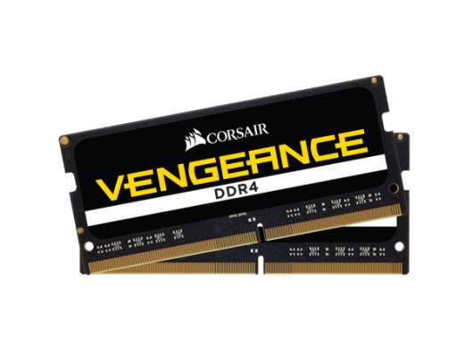 Corsair Vengeance 16GB (2x8GB) kit /SODimm DDR4 / 2666Mhz / CL18 / CMSX16GX4M2A2666C18