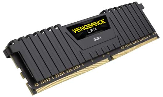 Corsair Vengeance LPX Black 16GB (1x16GB) / 2400MHz / DDR4 / CL14 / CMK16GX4M1A2400C14