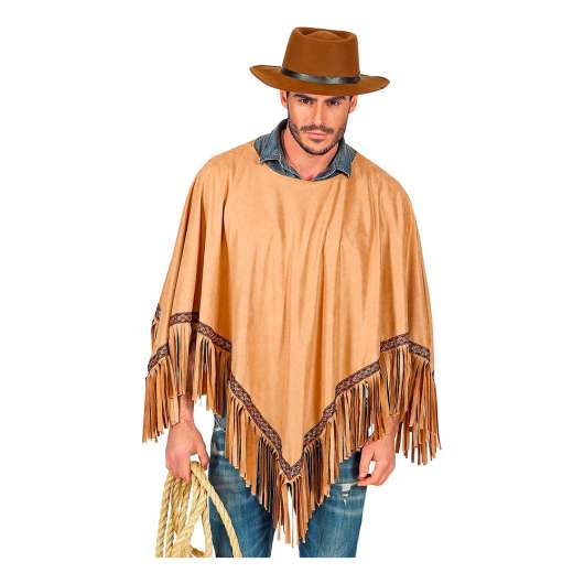 Cowboy Poncho - One size