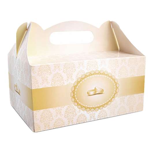 Cupcake Box Bröllop - 10-pack