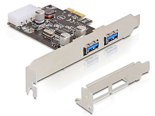 Delock PCI-E LowProfile Card 2xUSB3.0