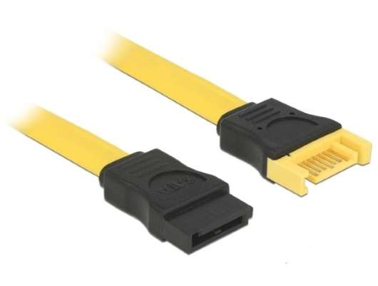 Delock Serial-ATA-kabel 6Gb/s 0.5m Förlängning ha-ho