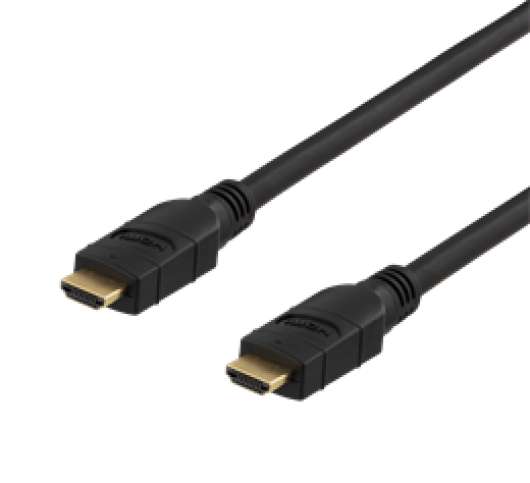 Deltaco Aktiv High-Speed HDMI-kabel 4K / 10m - Svart