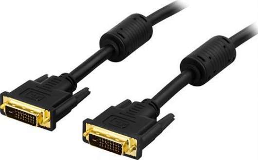 Deltaco DVI-D Dual Link-kabel 2m
