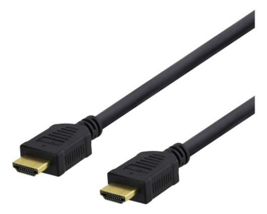 Deltaco High-Speed HDMI-kabel / 5m - Svart