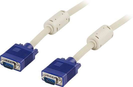 Deltaco VGA-kabel 1m
