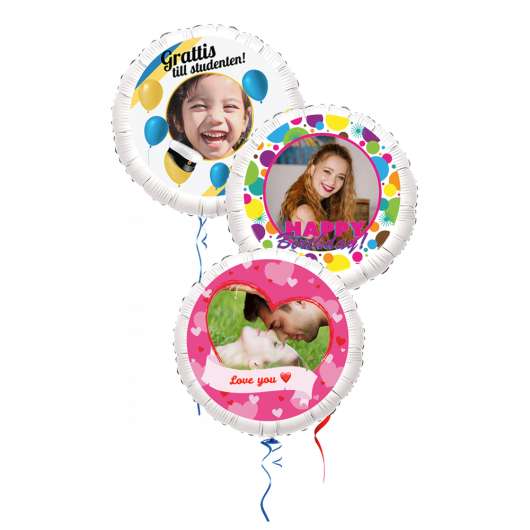 Designa Din Egen Folieballong - Med helium