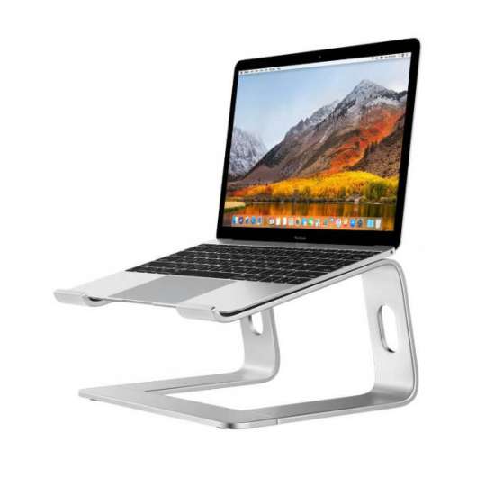 DESIRE2 Supreme Pro Aluminium Laptop Stand - Silver