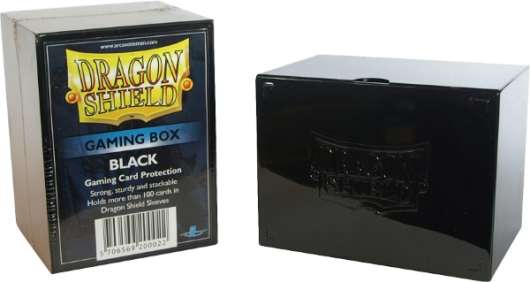Dragon Shield Gaming Box - Strongbox Black
