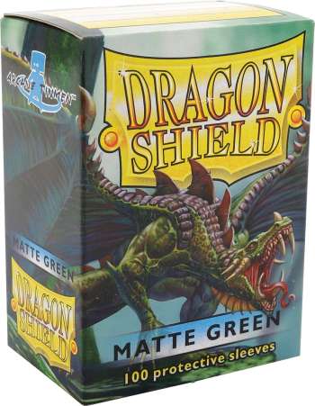 Dragon Shield Matte Sleeves - Green (100 in box)