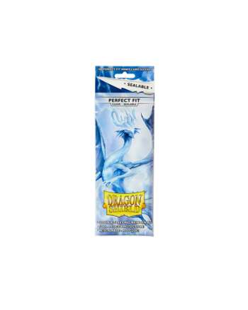 Dragon Shield Perfect Fit Sealable Double Sleeving - Clear (100 sleeves)