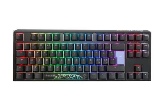 Ducky One 3 Black/White 80% - Red