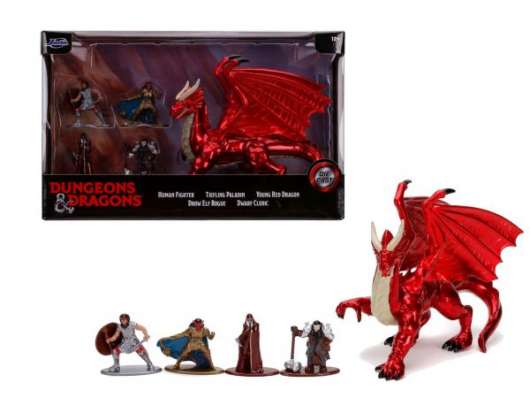 Dungeons & Dragons 5-Pack Deluxe Nanofigs