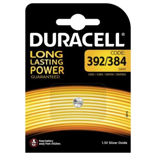 Duracell Knappcellsbatteri SR41 (384)