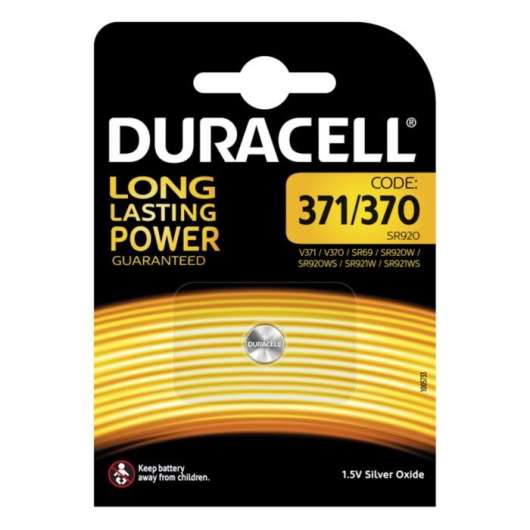 Duracell Knappcellsbatteri SR69 (370)