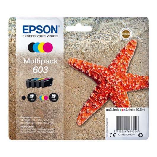 Epson T03U6 (603) Bläckpatroner 4-pack