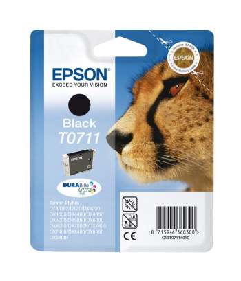 Epson T0711 Bläckpatron Svart
