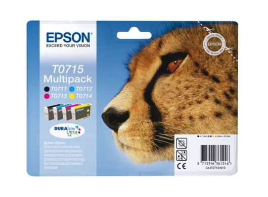 Epson T0715 Bläckpatron 4-pack