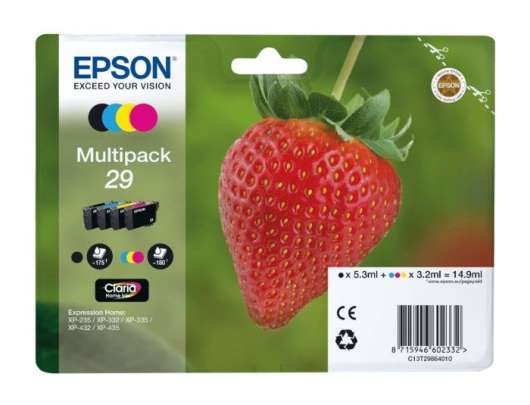 Epson T29 Bläckpatron 4-pack