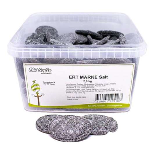 ERT Märke Salt Lösvikt i Burk - 2 kg