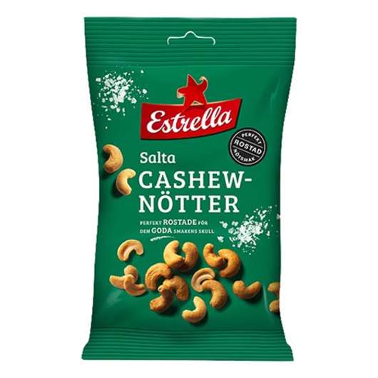 Estrella Salta Cashewnötter - 150 gram