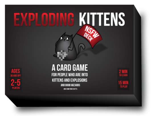 Exploding Kittens NSFW Edition (Eng)