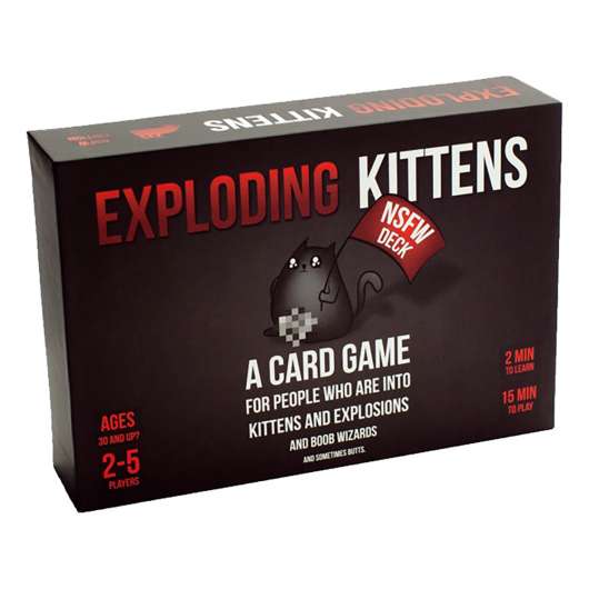 Exploding Kittens NSFW Edition Sällskapsspel