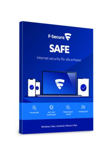 F-Secure SAFE - 1 år / 1 enhet