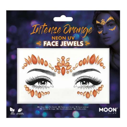 Face Jewels UV Neon Orange