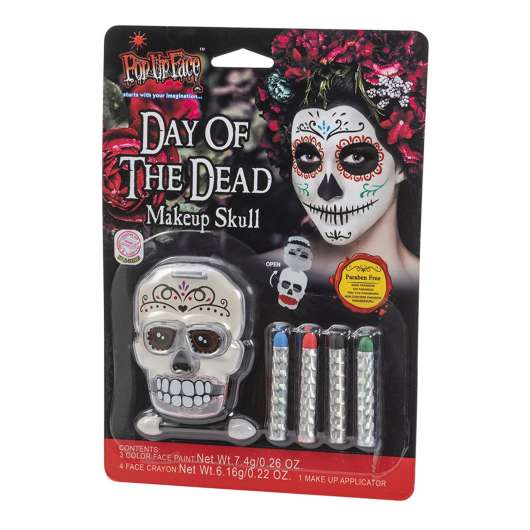 FaceOn Day of The Dead Sminkset