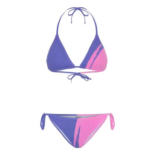 Färgskiftande Bikini Lila/Rosa - X-Small