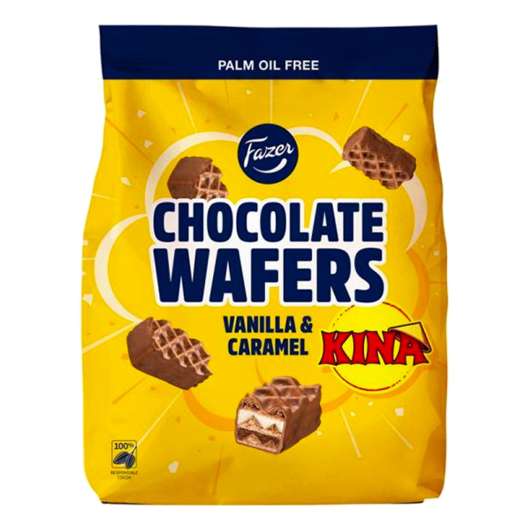 Fazer Choco Wafer Kina - 175 gram